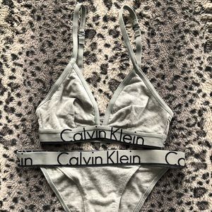 ❌ SOLD ❌Calvin Klein Bralette and Panty Set